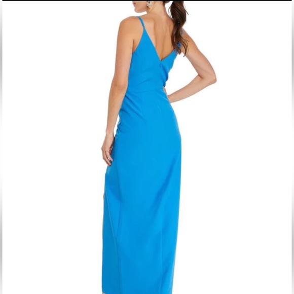 Adrianna Papell crepe column gown - Picture 3 of 5